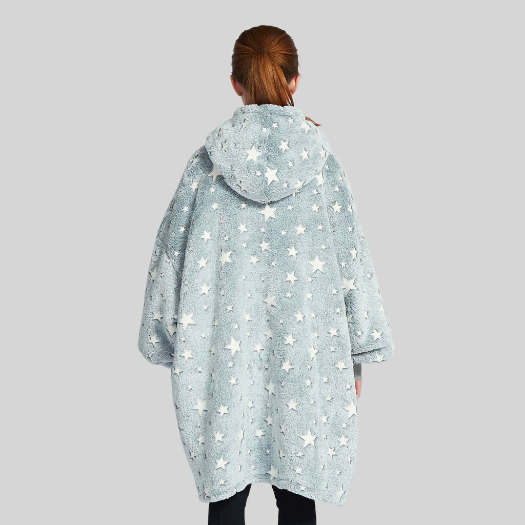 Starry Starry Night Kids | Star-themed Blanket Hoodie
